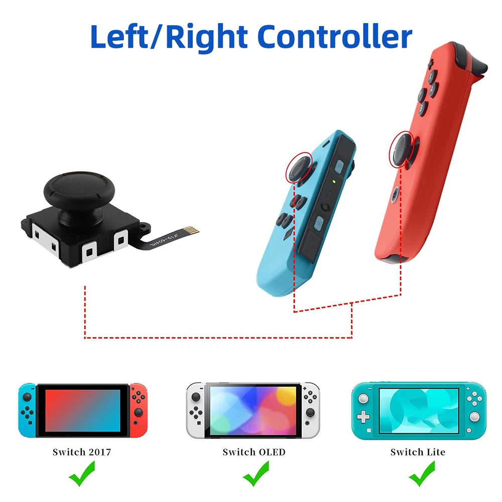 Hall Effect Joystick Replacement for Nintendo Switch Joy-Con - view 2