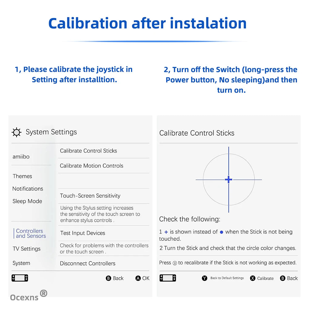 Hall Effect Joystick Replacement for Nintendo Switch Joy-Con - view 6